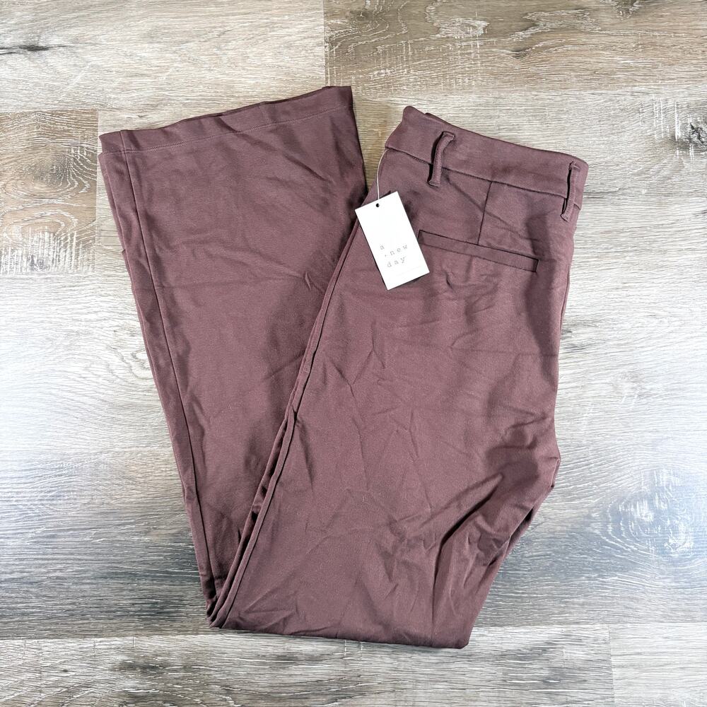 a. new.‎ day Business Casual Flare Leg Slacks Pants Size 10 New Tags